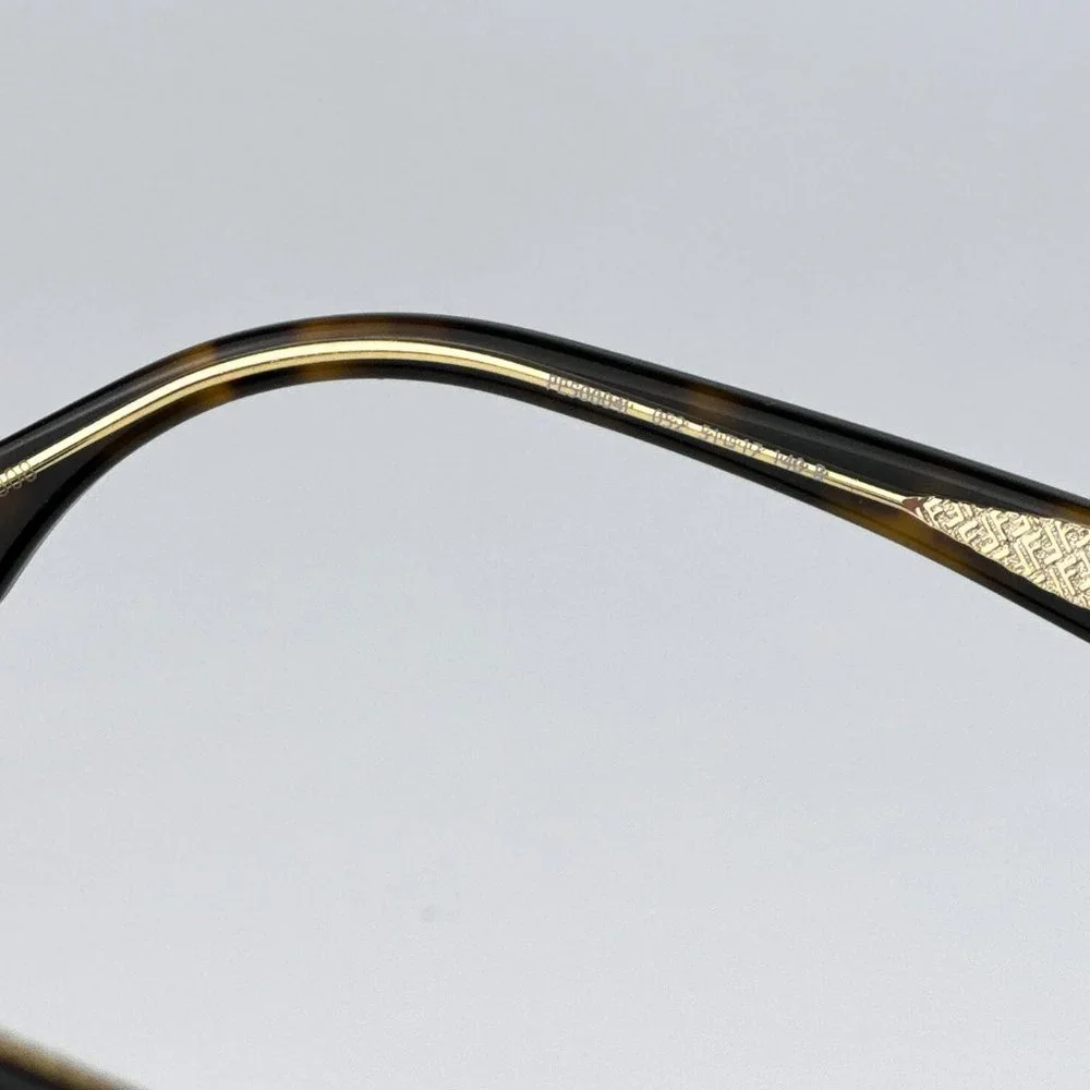 Fendi FE50004I 052 Eyeglasses Havana Square Women FE 50004I